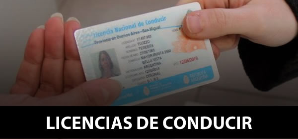 Licencias de conducir. Portal de la Direccion de licencias de conducir de la municipalidad de San Miguel